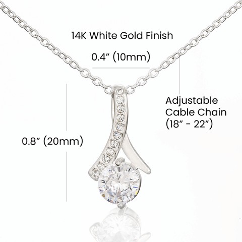 Gifts for Boyfriend's Mom From Girlfriend- Alluring Beauty Necklace